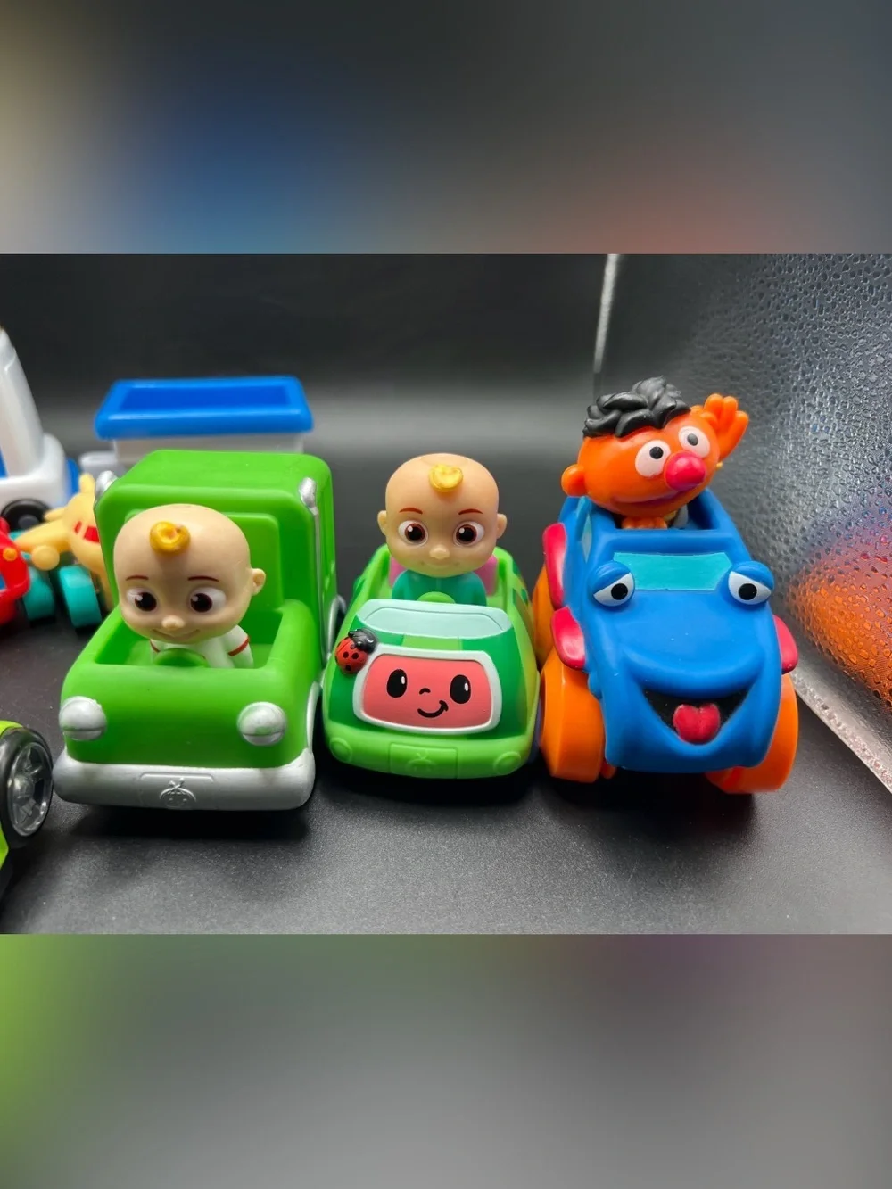 Lot Of Toddler Plastic Vehicles Car Truck Plane Fisher Price Cocomelon Ernie